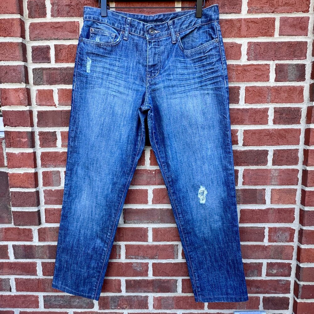 Calvin Klein Jeans Womens Size 8/29 Straight Leg Distressed